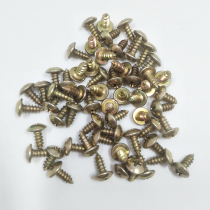d flat head large plated national standard self-tapping big head m5 screw color screw m4 screw flat round head self-tapping nail wood zinc