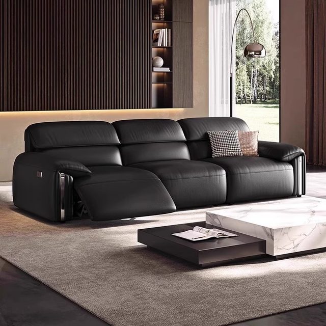 Elephant ear electric multifunctional zero-wall sofa
