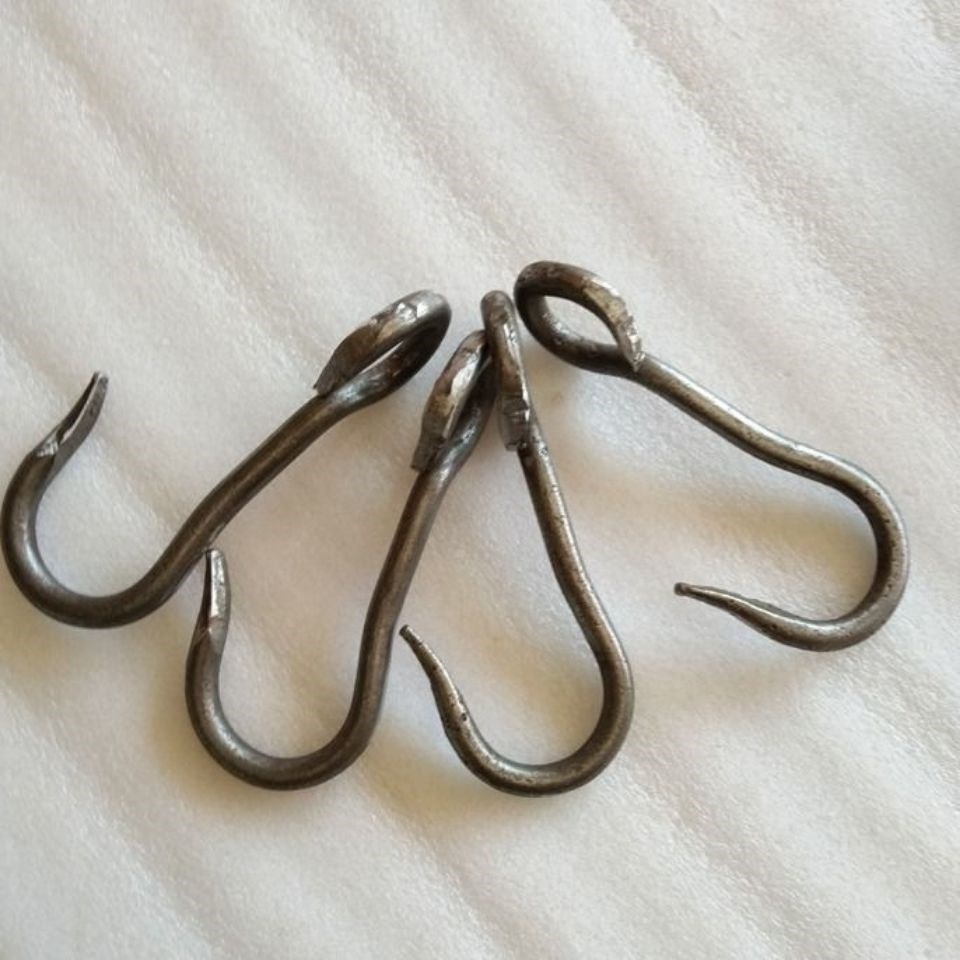 Steel Hook Pick Water Flat Shoulder Hook S Iron Hook Garden Tool Hook Iron Hook Lifting Hook Cargo Hook Pull Hook