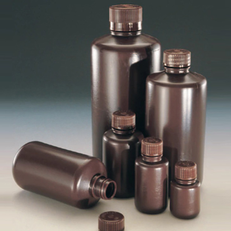 Nalgene Brown Small Cream Bottle 15ml Diagnostic Reagent Bottle HDPE ALL Amber Packaging Bottle 2004-9050