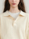 SSalt spring and summer knitted POLO short-sleeved top cashmere and organic cotton soft and light 7008IV