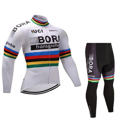 Tour de France BORA team version long-sleeved cycling suit short-sleeved competitive version slim-fit cycling suit breathable quick-drying custom