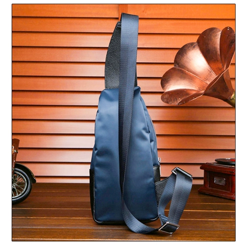 Нагрудная сумка, водонепроницаемая сумка через плечо для отдыха, тканевая нейлоновая сумка на одно плечо, ремешок для сумки, из натуральной кожи