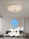 Italian-Style Minimalist Bedroom Ceiling Light, Full-Spectrum Eye-Protection Main Bedroom Lamp, High-End Luxury Creative Zhongshan Lighting