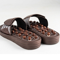 Footsteps massage instrument finger pressure plate slipper acupoint foot therapy shoes plantar non-slip mens house indoor cool womens home