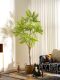 Nordic large-scale simulated Nandina bamboo plant artificial tree ornaments indoor hotel window bionic green plants landscape decoration
