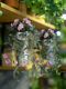 Artificial Hanging Flower Vine Hanging Basket Hanging Decoration Indoor Decoration Vine Hanging Floral Arrangement Small Potted Plant Decoration