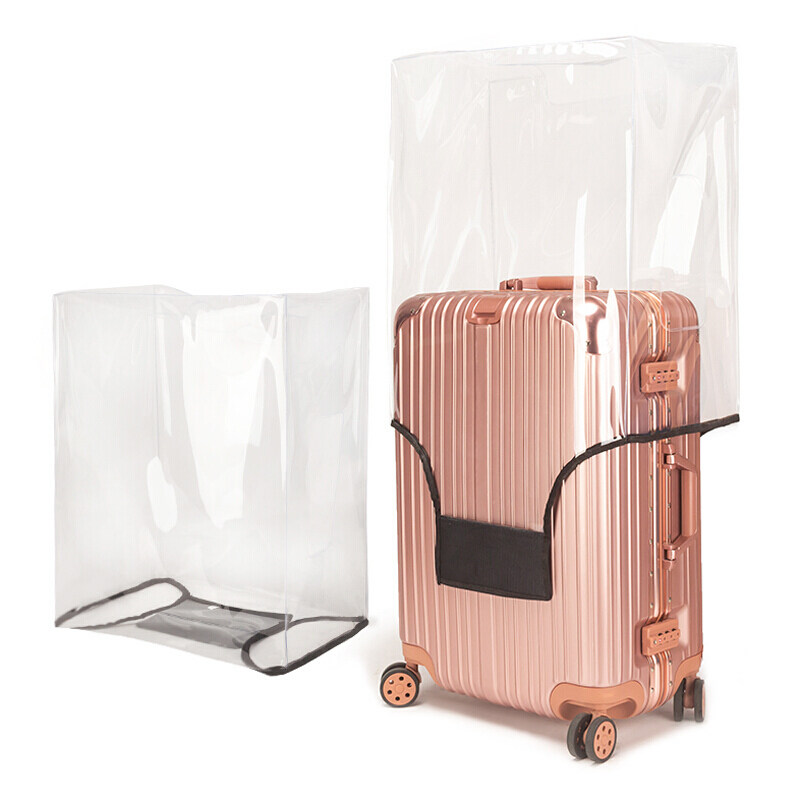 Transparent PVC suitcase protective sleeve suitcase Suitcase Cover dust cover Thickened Wear-proof Suitcase Out travel