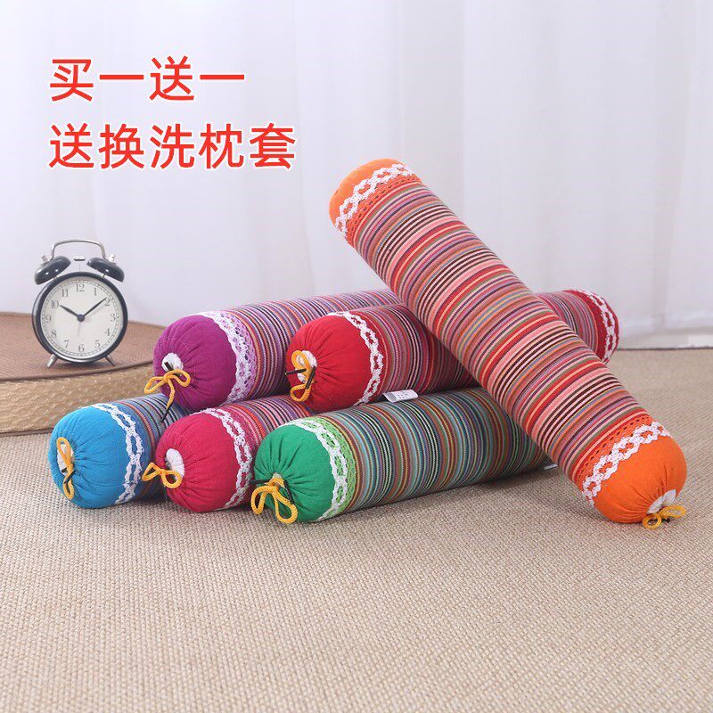 Ai Leaf Pillow Agrass Cervical Spine Pillow Ai Grass Stem Filling Combined Pillow Ai Leaf Pillow Semi-circular Moxibustion Pillow Adult Pillow