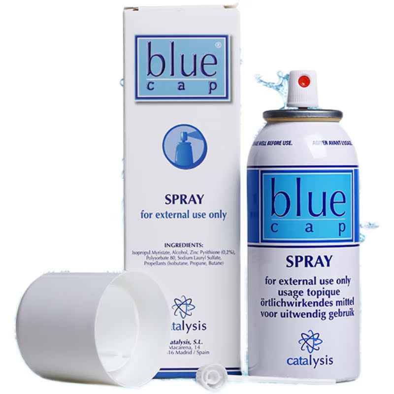Blue Cap Spanish Original Imported Skin Care Anti-Itch Blue Top Spray 100ml Blue Cap Spanish Original Imported Skin Care Anti-Itch Blue Top Spray 100ml