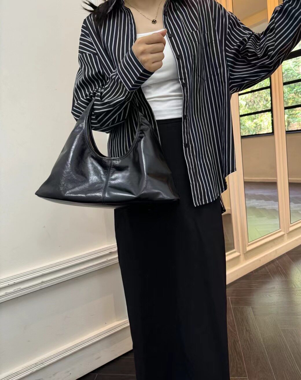 Сумка paloma wool法式小众复古腋下包真皮休闲通勤托特包大容量手提包 Oimg