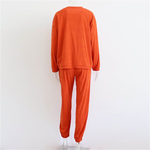 Стильные костюмы long fleece jacket beam feet pants suit women 2-p sportswear