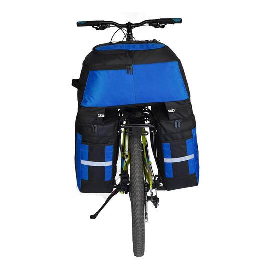Mountain Bike Pannier Bag, Large Capacity Rear Rack Bag, Camel Bag, Bicycle Tail Bag, Sichuan-Tibet Long-Distance Cycling Gear Bag