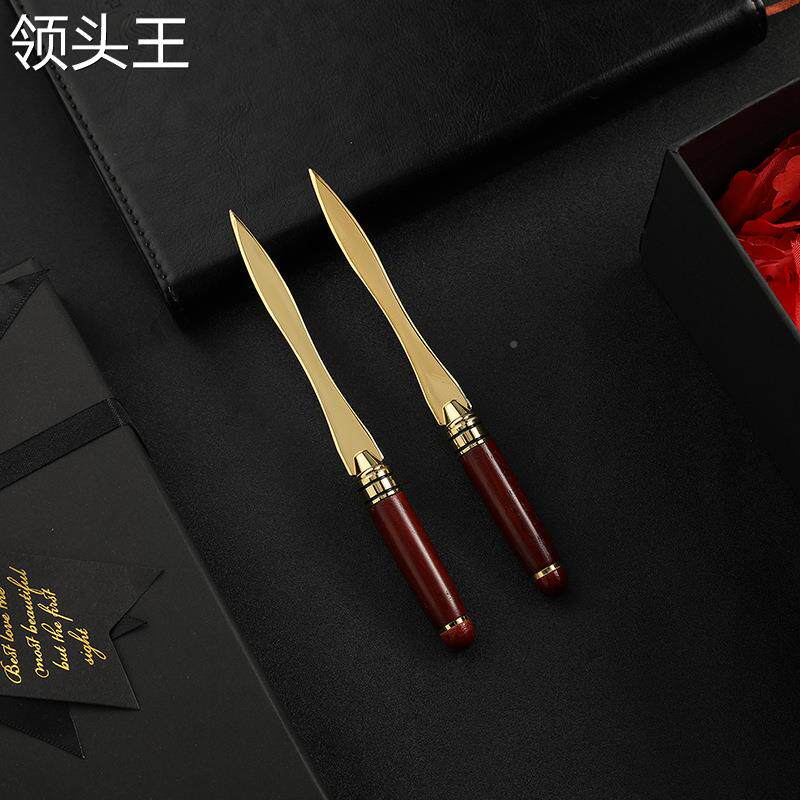 新款精美红木开信刀：开启信件的艺术之旅🌿-拆信刀-淘宝百科网