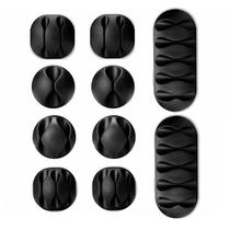 Direct selling creative mobile phone data cable storage and organization cable fixer TRP traceless cable winder combination set customization