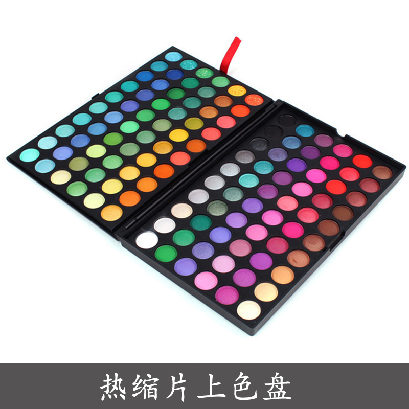 Shittzi DIY hot shrink sheet 120 color pan matt pearls mixed solid hair hairpin hairpin hairpin head decorated with coloring pan