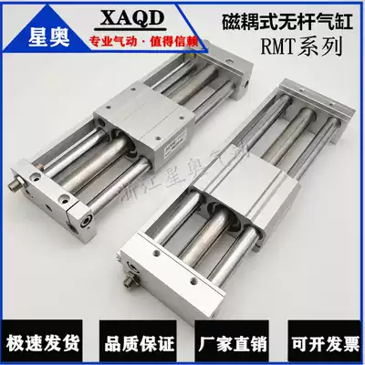 RMTL RMT magnetically coupled rodless cylinder RMT25X100X200X300X400X500S