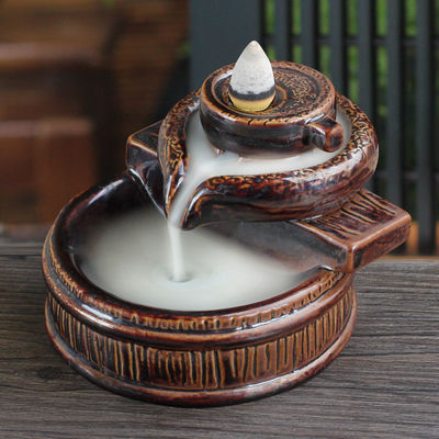 天然檀香倒流香家用香薰蚊香熏香