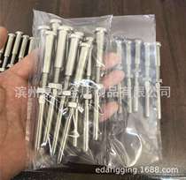 Stainless steel 316 railing accessories Hexagonal straight pole connector set Cross-border products Wire rope tightener