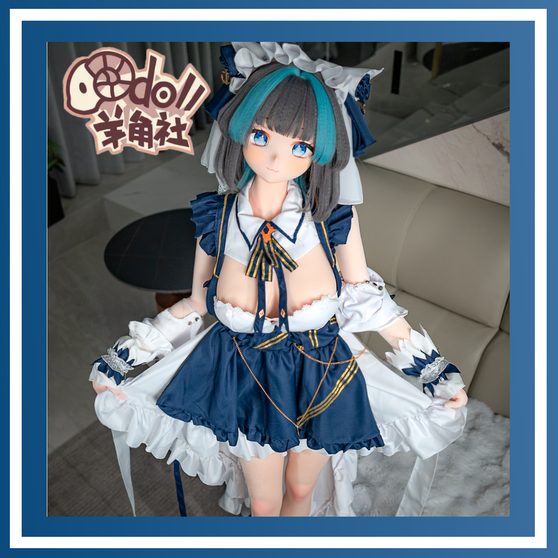 Реалистичная кукла 2D автора Чеширский кот 165-ось 몸 Azur Lane подвижная взрослая игрушка