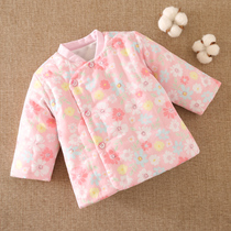 Tong Tai Baby Pure Cotton Thickened Cotton Clothes Baby Handmade Cotton Padded Jacket Children Kid Liner Blouses Jacket Autumn Winter