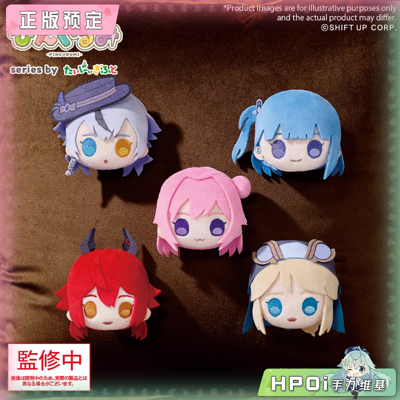 Bushiroad 胜利女神 妮姬 vol3 徽章 毛绒 玩偶 公仔