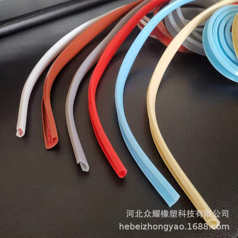Silicone package edge corner rod table package edge bar silicone pack edge corner rod table