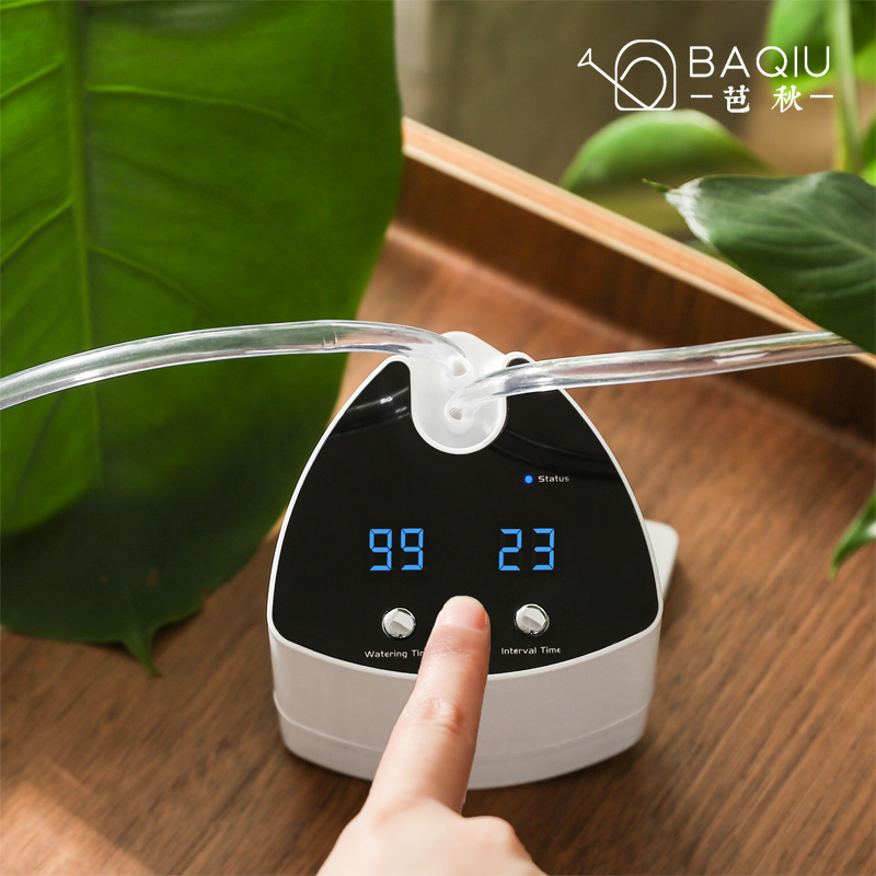 Automatic watering device Household intelligent timing watering device Lazy people go out drip irrigation system business trip drip artifact dripping flowers