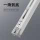 ໂລຫະປະສົມອາລູມິນຽມ curtain track silent wheel slide pulley top-mounted straight rail curtain rod double-rail slide rail side-mounted guide rail