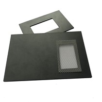 Aquarium landscaping Land and water fish tank isolation waterproof landscape model material DIY handmade high density PVC board Scheffer board