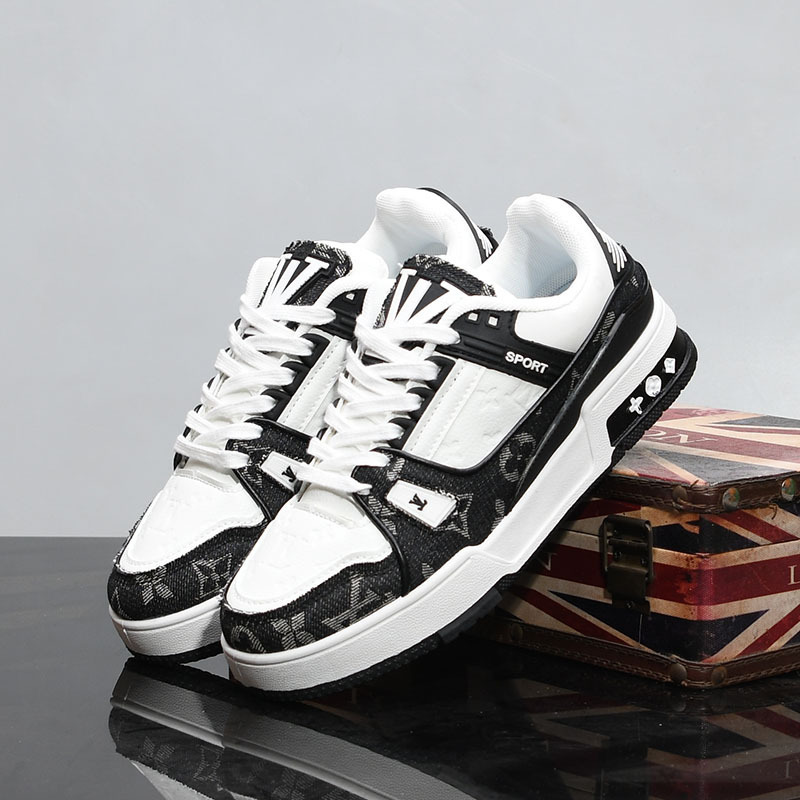 Sup&Lv Shoes Men's Height-Increasing Sneakers Men's Couple Summer New Versatile Casual Shoes Trendy Sports Shoes Women