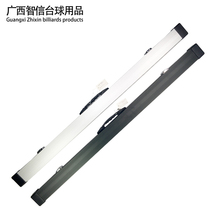 Aluminum alloy billiard club box Snooker 3 4 box lockable double slot three slot rod box Angle color steel snooker rod box