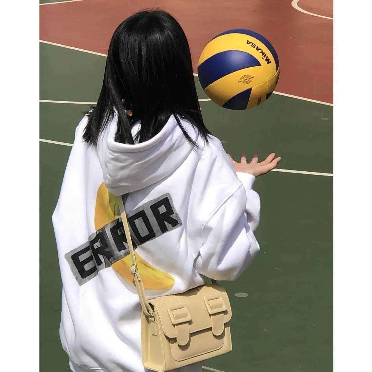 Fall/winter new 2021 loose oversize vests female Korean version of Joker student vintage wind hooded jacket