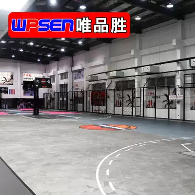 Weipinsheng basketball court floor stickers indoor half-court children's basketball floor pad basketball hall dedicated pvc sports floor