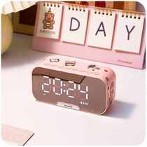 Xiaomi home alarm clock students with intelligent simple dorm small girls cute bedroom bedside table multi-function