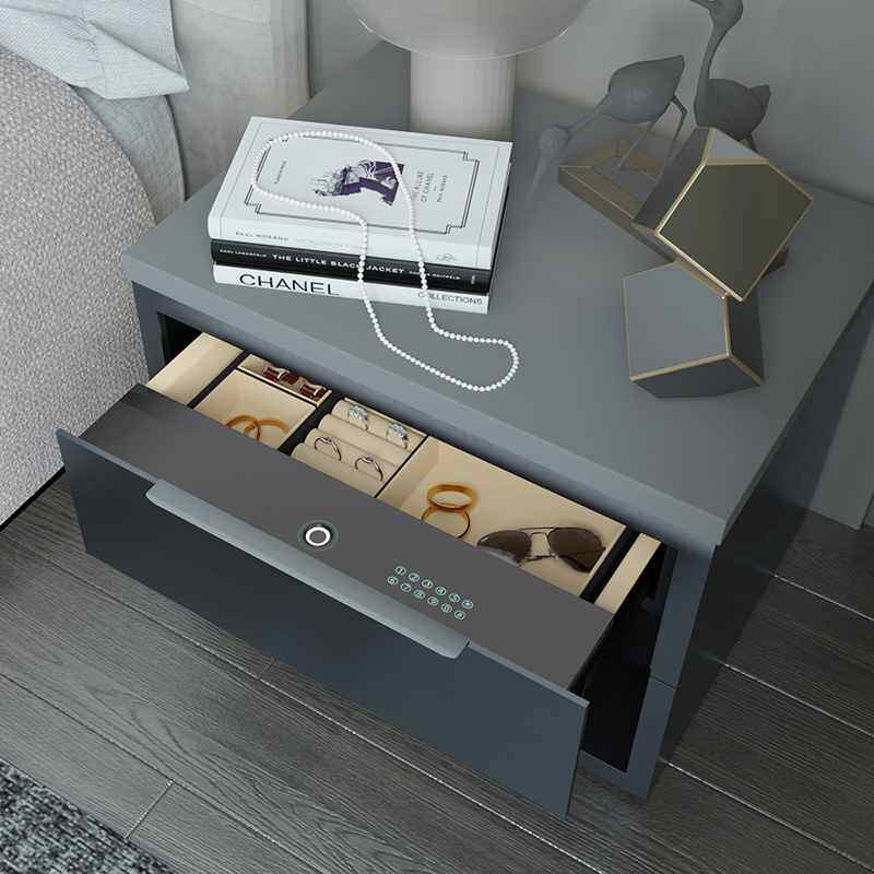 Xiaomi Home Youpin Jinchang Drawer Safe Household Small Wardrobe Fingerprint Password Anti-theft Stealth Mini Pump