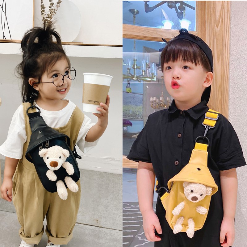 Boy shoulder bag Small Satchel handsome baby bag mini Net Red children female treasure cute Joker ins card