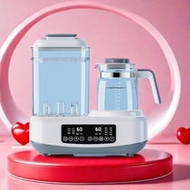 New small household milk warmer thermostat bottle sterilization all-in-one drying two-in-one milk warmer breast milk insulation