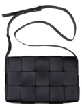 BV DIVANI经典CASSETTE小方包15格编织枕头包磁扣单肩斜挎包女包