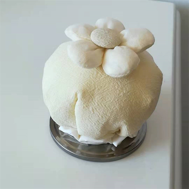 Spherical handle protective sleeve door positive side anti-bump upgrade pure cotton round anti-slip thickened Korean type handle sleeve