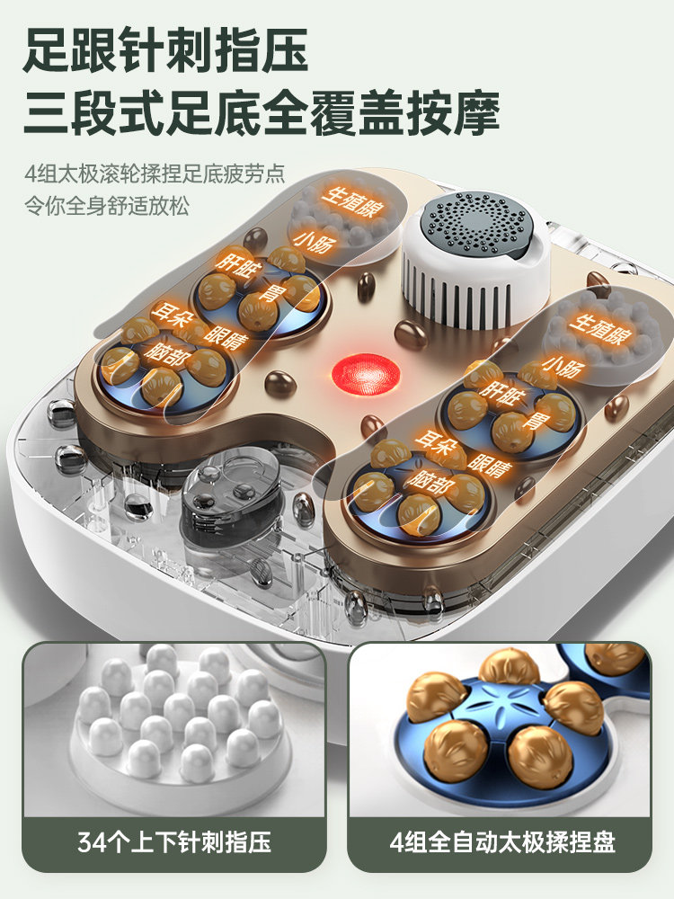 Konka Foldable Foot Bath Bucket with Constant Temperature Heating, Fully Automatic Electric Massage Foot Bath Basin for Home Use, Deep Foot Bath Bucket