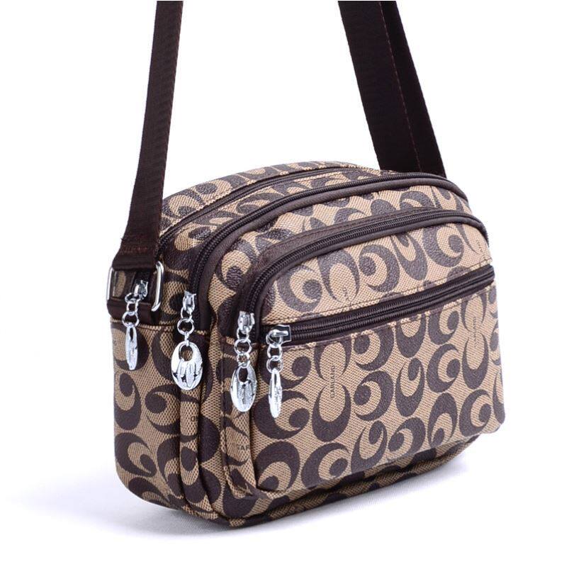 Business wallet mobile phone bag 2021 new men's pocket female ins super fire messenger bag multi-layer