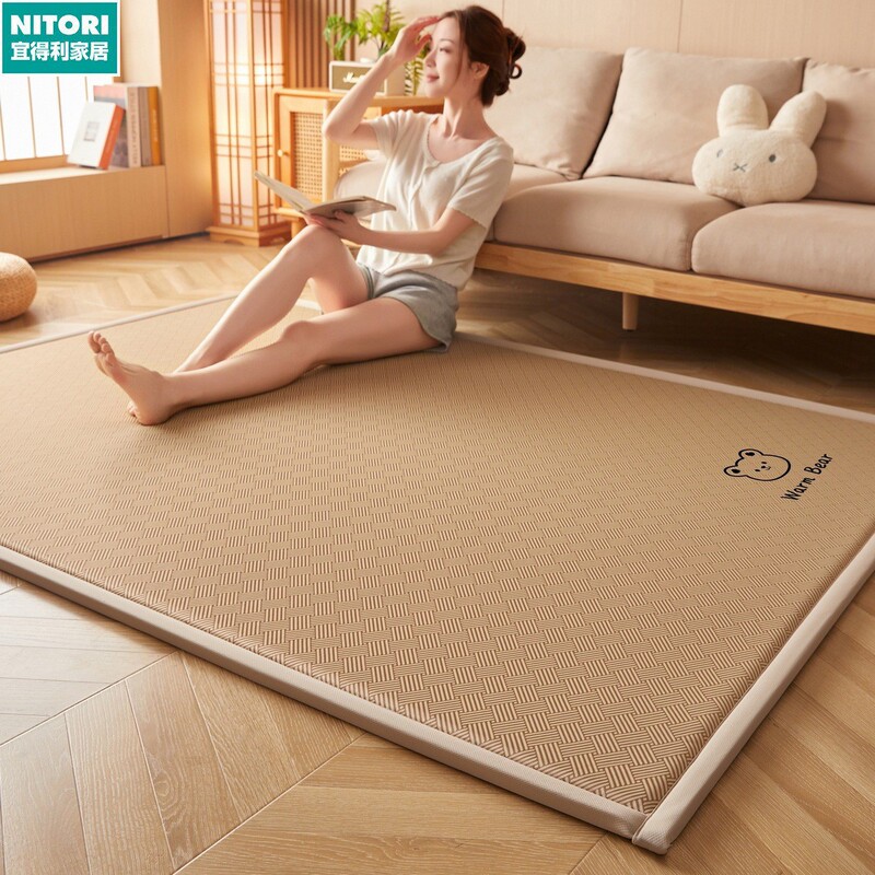 Japanese Imported Yideli Summer Cooling Ice Silk Multifunctional Yoga Mat, Nap Mat, Home Mattress, Foldable