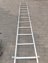 Climbing ladder protective cage galvanized steel ladder steel ladder steel ladder anti-corrosive climbing straight ladder iron ladder female wall ladder custom climbing ladder