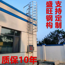 Galvanized steel Climbing Ladder steel climbing Climbing Ladder Foundation Pit fire pool Climbing Ladder climbing ladder
