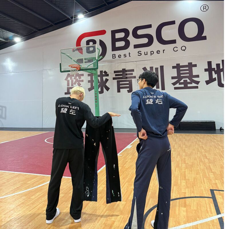 Syssr Micro-Flared Sports Fashion Outdoor Versatile Couple Autumn and Winter Casual Pants Trendy Splash-Ink Sweatpants