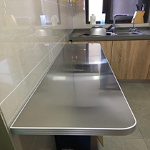 The balcony window hanging table can be folded and fixed on the wall. The wall-mounted dining table is multifunctional