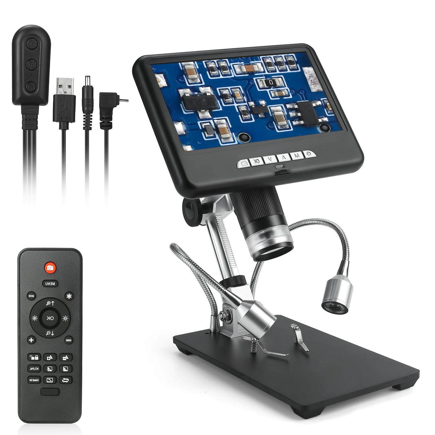 Japan ML HD 1000 times with screen mobile phone electronic digital microscope built antique jade circuit motherboard dimension