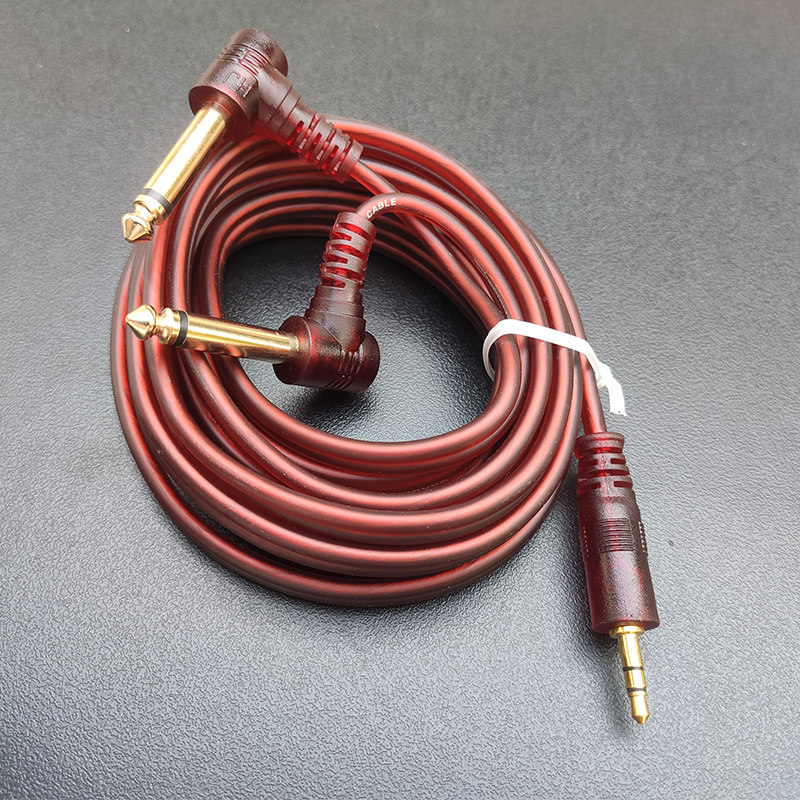 3 5mm to double three lotus transfer line mobile phone notebook computer connection amplifier subwoofer one point two audio line