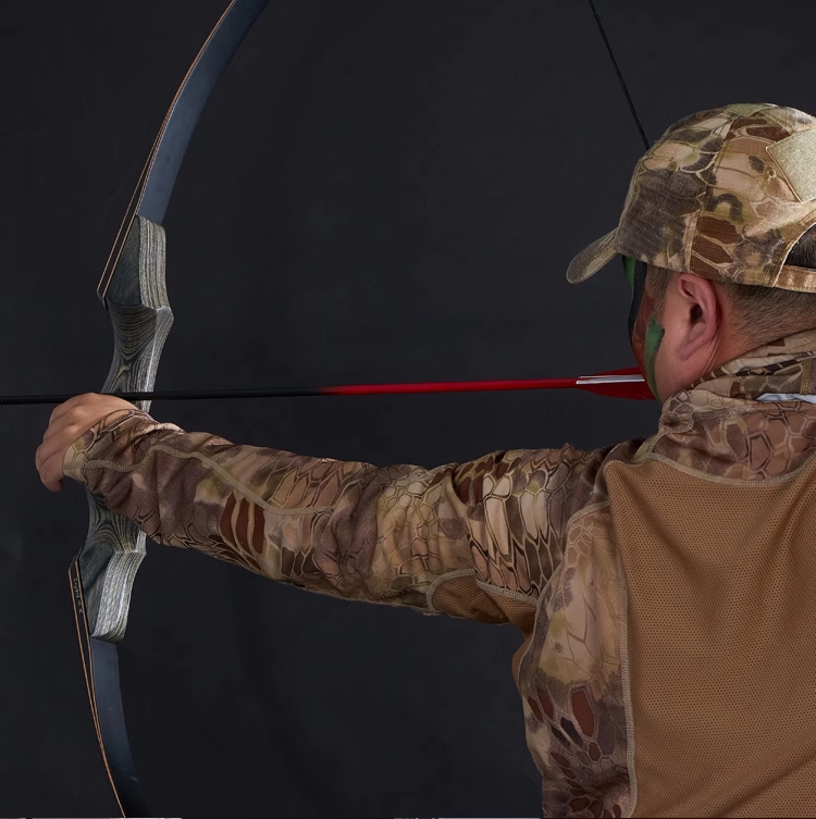 Боу 灵云弓箭成年人美猎弓竞技反曲弓美式传统覆合弓箭专业ly Huwairen